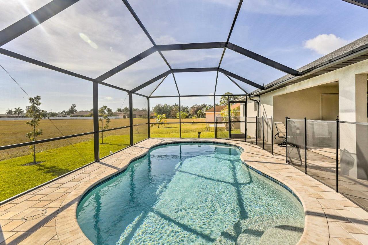 Central Cape Coral House With Private Screened Pool! Esterno foto
