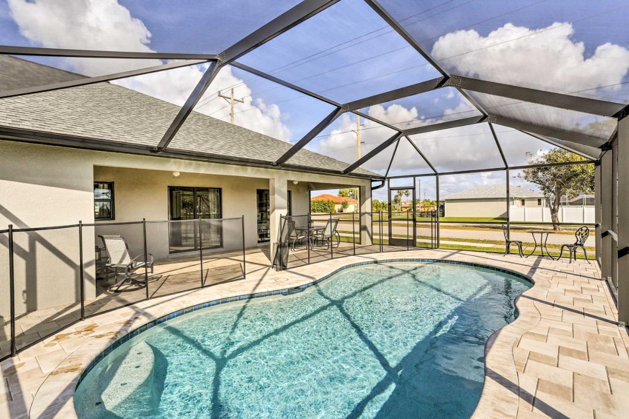 Central Cape Coral House With Private Screened Pool! Esterno foto