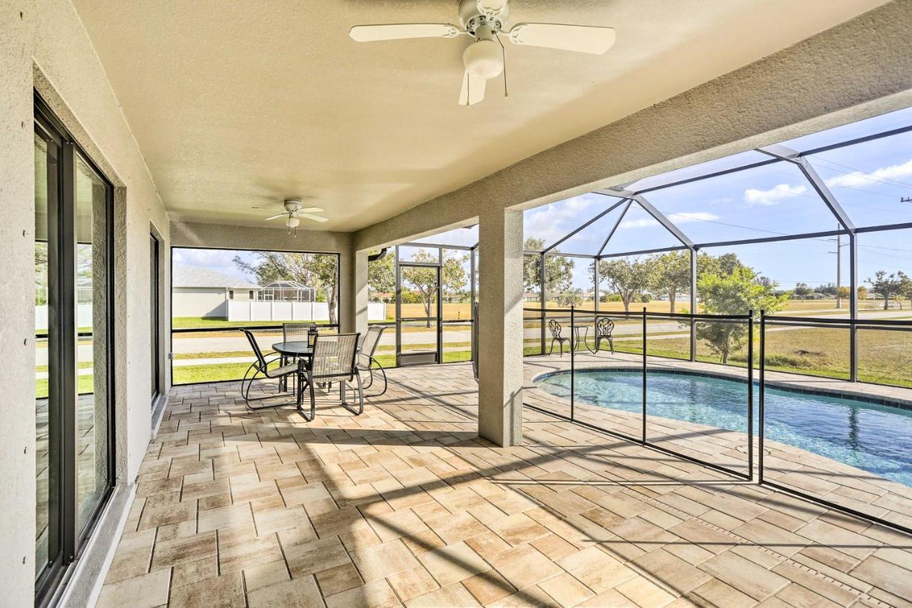 Central Cape Coral House With Private Screened Pool! Esterno foto