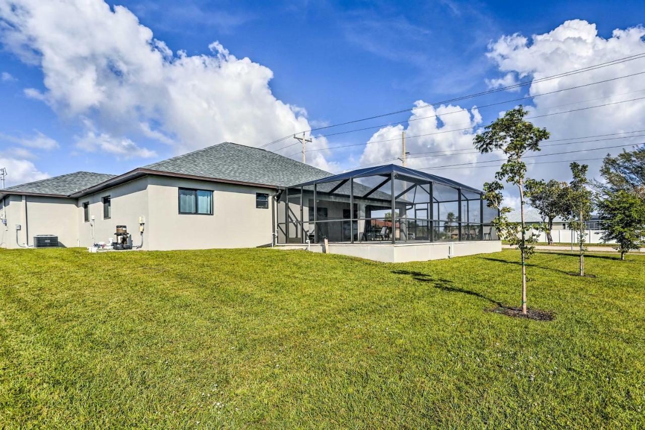 Central Cape Coral House With Private Screened Pool! Esterno foto